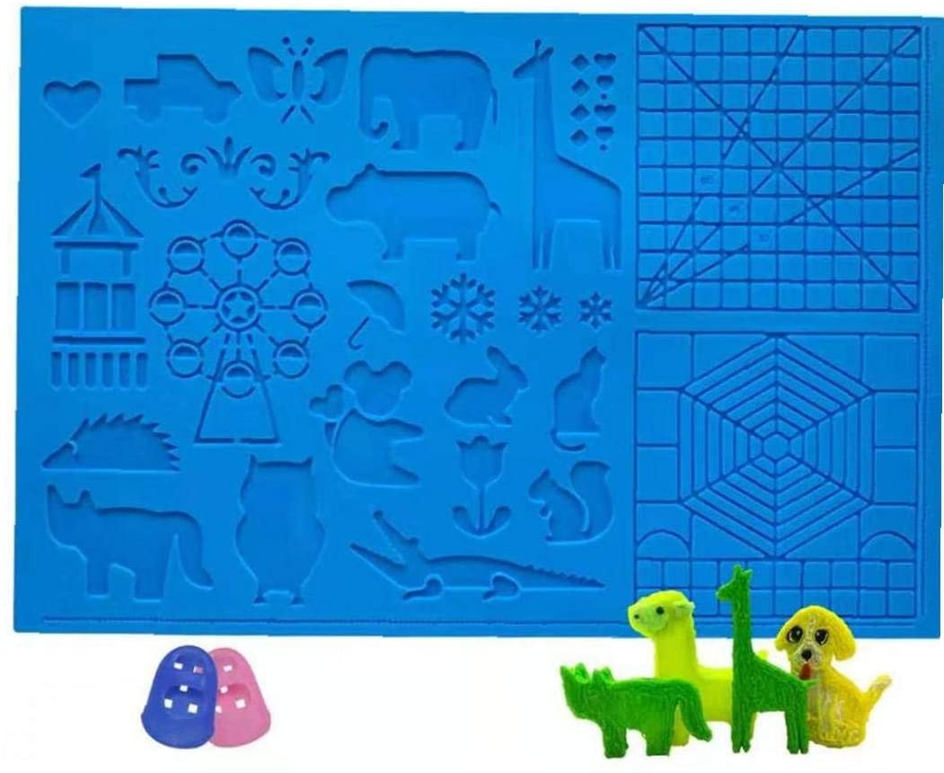 3D PEN SILICONE DRAWING MAT - 415mm X 275mm