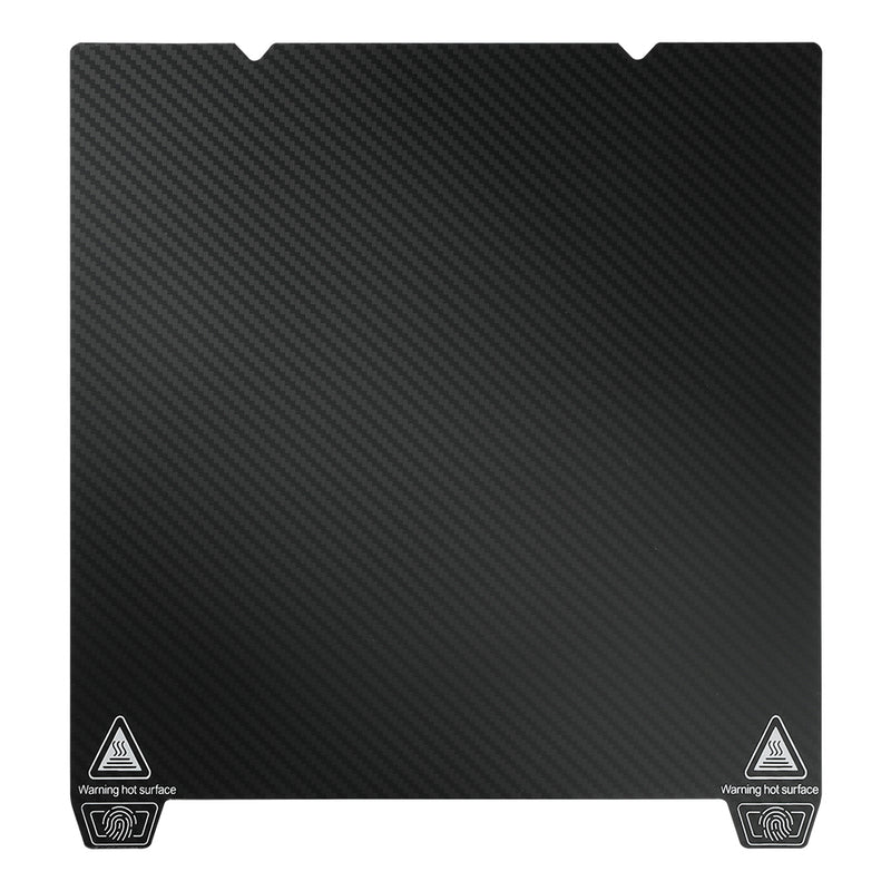 CREALITY DUAL-SIDED Build Plate with Carbon Fibre effect + Coated PEI