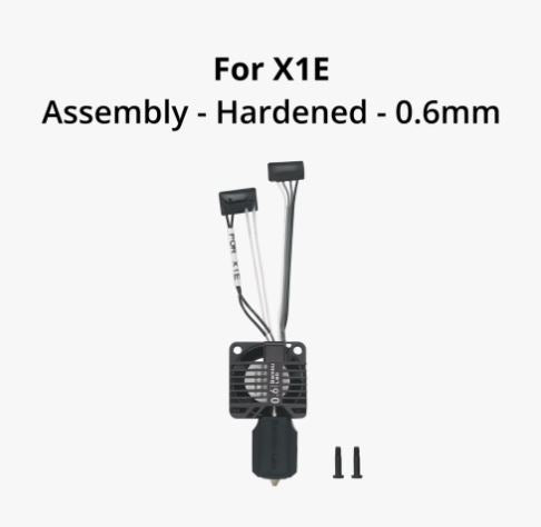 BambuLab Complete hotend assembly for X1E only