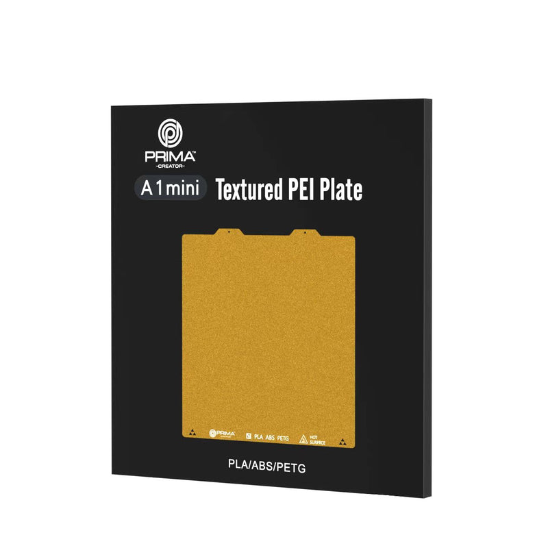 PRIMACREATOR DUAL-SIDED TEXTURED PEI PLATE FOR BAMBU LAB A1 MINI