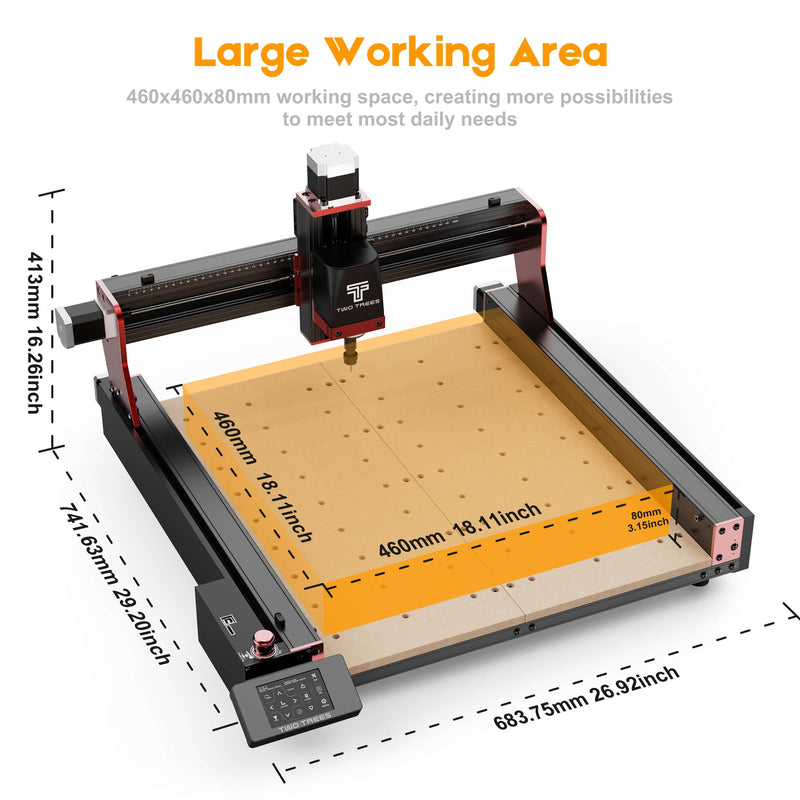 TWOTREES TTC450 PRO CNC MACHINE