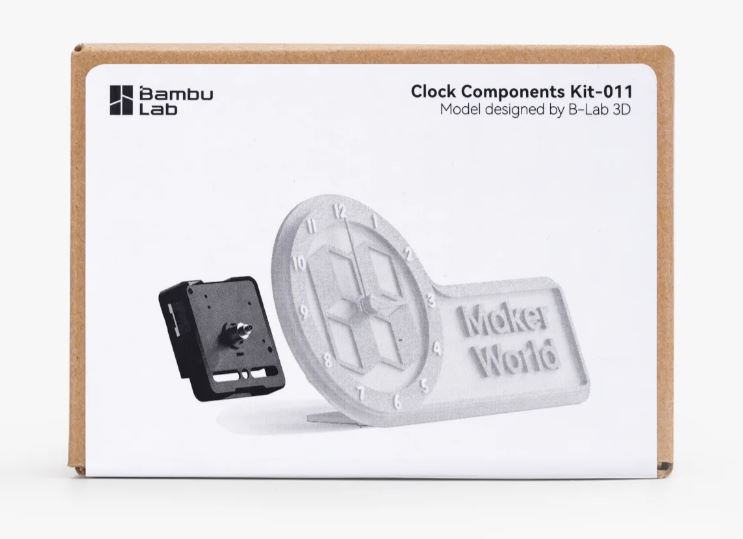 BambuLab Maker World Clock Model Kit 011