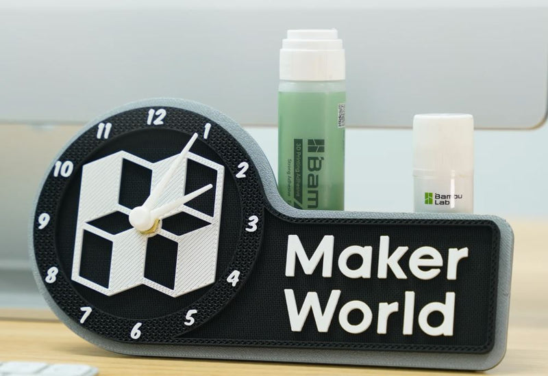 BambuLab Maker World Clock Model Kit 011