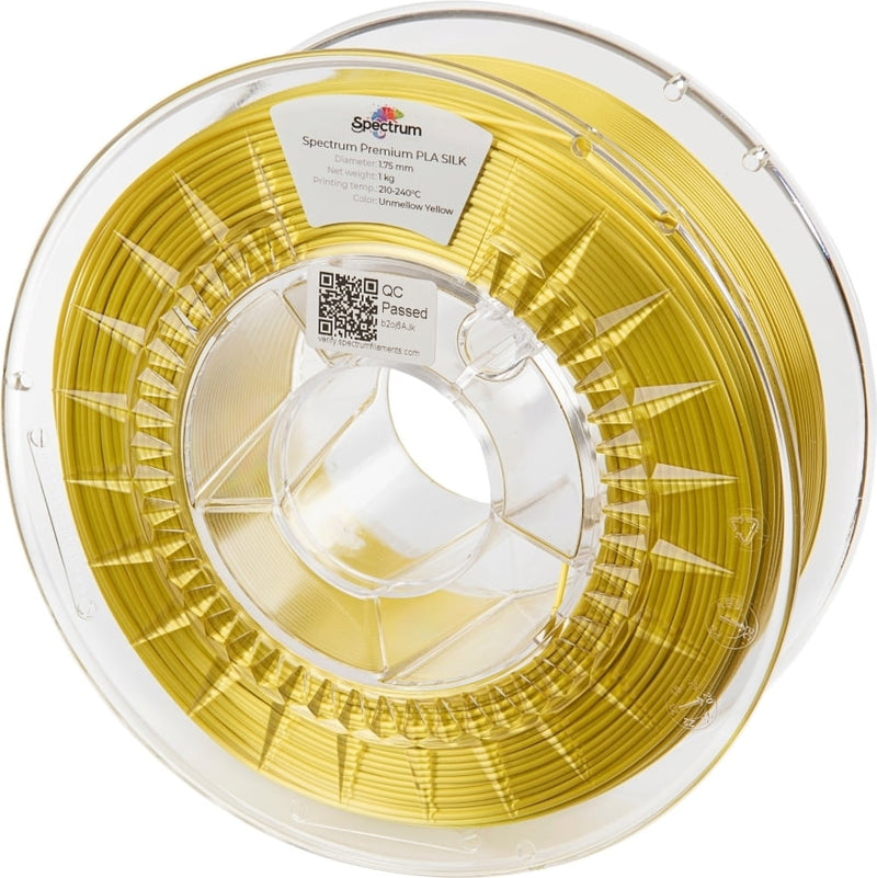 Spectrum SILK PLA Unmellow Yellow 1.75mm 1kg